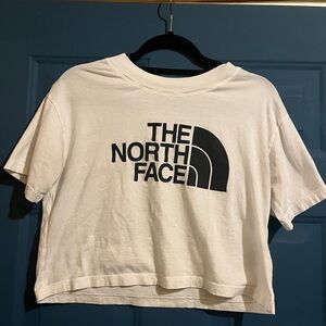 The North Face White Crop Top women’s small